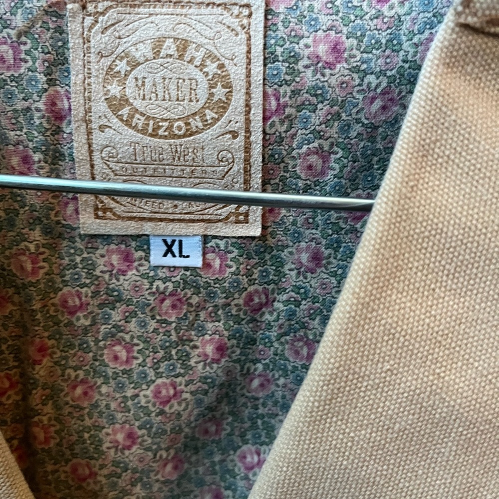 Arizona Jean Company Khaki Men's Vest - Picture 4 of 4